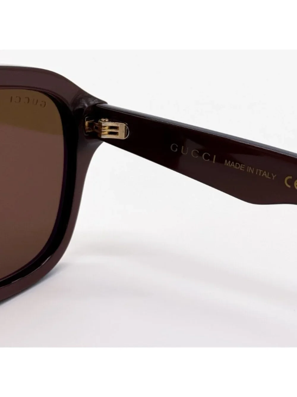 New Gucci Brown Aviator Unisex Sunglasses GG1263S 003